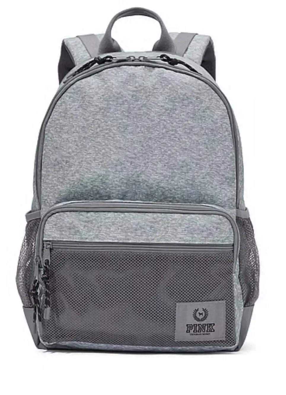 Victoria's Secret PINK Classic Canvas Backpack in Heather Grey